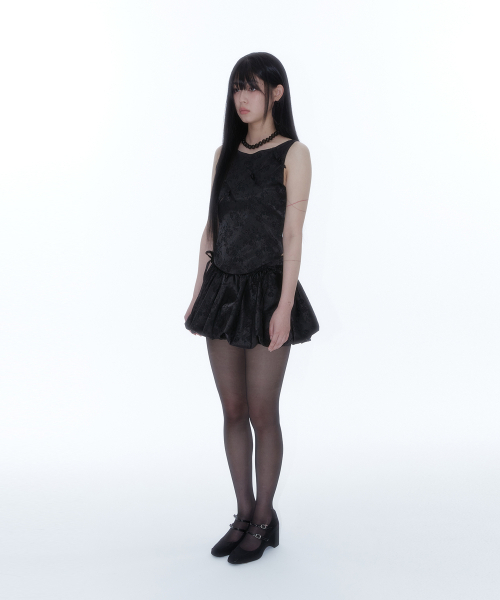 KASHIKO(カシコ)の「Fairy Ribbon Bubble Skirt Black(スカート・レディース・その他・MEDIUM/SMALL)」の5枚目の写真