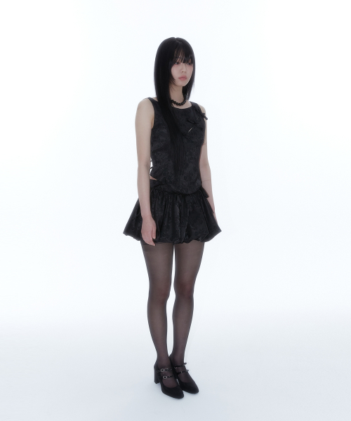 KASHIKO(カシコ)の「Fairy Ribbon Bubble Skirt Black(スカート・レディース・その他・MEDIUM/SMALL)」の8枚目の写真