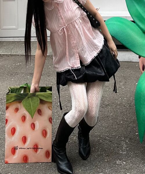 KASHIKO(カシコ)の「Fairy Ribbon Bubble Skirt Black(スカート・レディース・その他・MEDIUM/SMALL)」の15枚目の写真