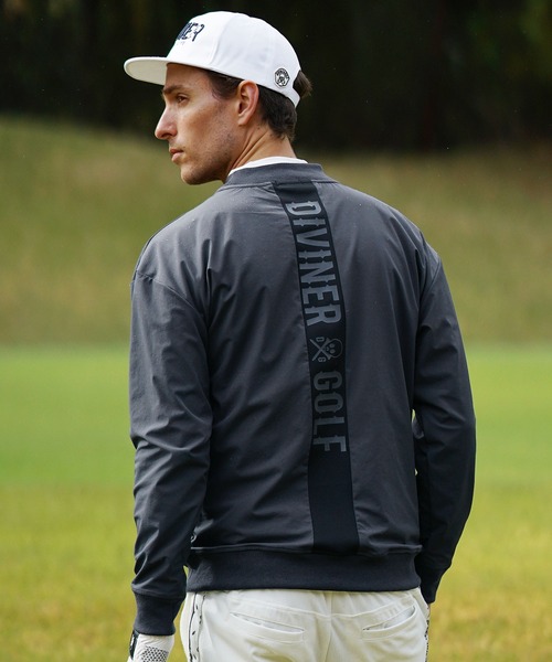 DIVINER GOLF】シャカモックネックプルオーバー メンズ ゴルフウェア