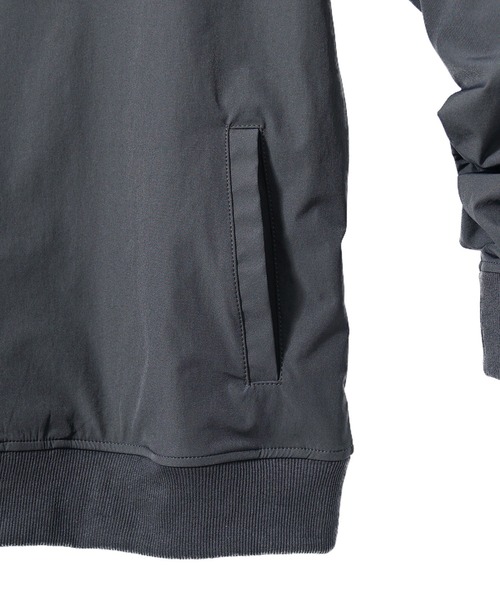 DIVINER GOLF(ディバイナー ゴルフ)の「【DIVINER GOLF】シャカモックネックプルオーバー メンズ ゴルフウェア 長袖 ストレッチ ロンT ホワイト ブラック 春服 冬服(Tシャツ/カットソー・メンズ・チャコール/ブラック/ホワイト・XXL/XL/L/M)」の8枚目の写真