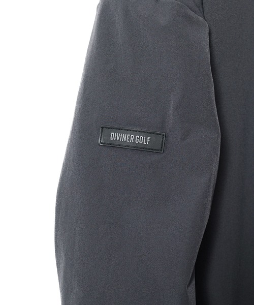 DIVINER GOLF(ディバイナー ゴルフ)の「【DIVINER GOLF】シャカモックネックプルオーバー メンズ ゴルフウェア 長袖 ストレッチ ロンT ホワイト ブラック 春服 冬服(Tシャツ/カットソー・メンズ・チャコール/ブラック/ホワイト・XXL/XL/L/M)」の10枚目の写真