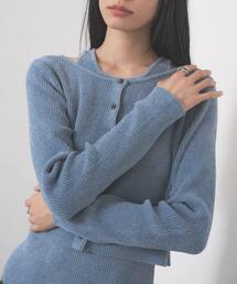GALLEST | ベロアモールアンサンブル(ニット/セーター)