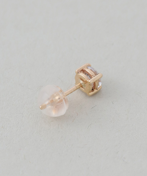 SLOBE IENA(スローブイエナ)の「SLOBE アシンメトリーピアス K10(ピアス(両耳用)・レディース・ゴールド・FREE)」の11枚目の写真