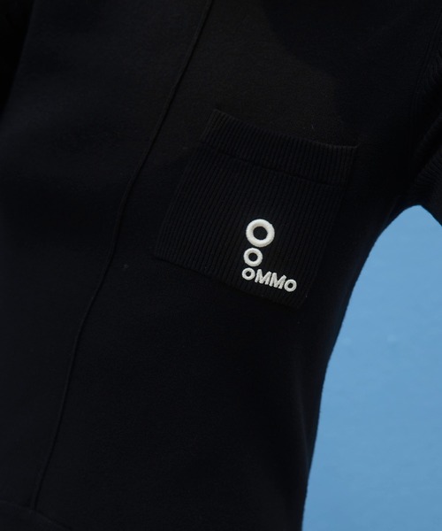 OMMO(オーエムエムオー)の「CIRCLE CUT CREW NECK KT TOP(ニット/セーター・レディース・ブルー/グレー/ブラック/ピンク/ボルドー/ホワイト・F)」の14枚目の写真