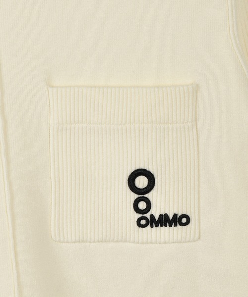 OMMO(オーエムエムオー)の「CIRCLE CUT CREW NECK KT TOP(ニット/セーター・レディース・ブルー/グレー/ブラック/ピンク/ボルドー/ホワイト・F)」の11枚目の写真
