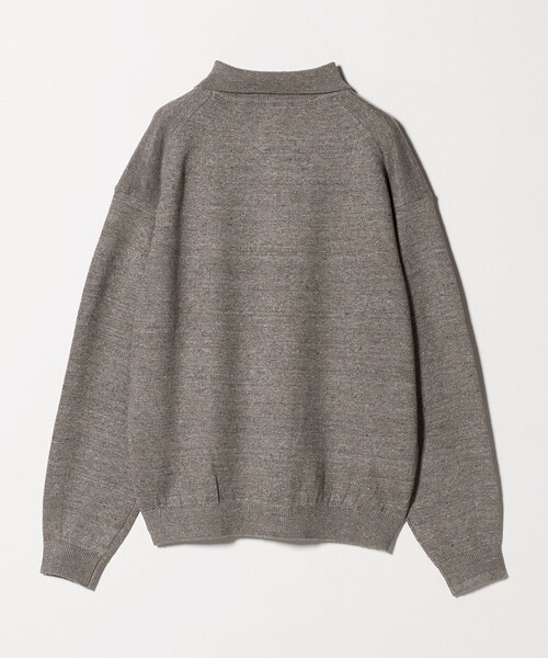 BEAUTY&YOUTH UNITED ARROWS(ビューティーアンドユースユナイテッドアローズ)の「ハイブリッド リネン ポロカラー ジャケット ウォッシャブル(カーディガン/ボレロ・メンズ・ブラウン/ブラック・S/M/L/XL)」の13枚目の写真