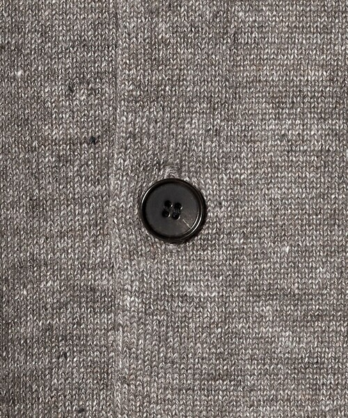 BEAUTY&YOUTH UNITED ARROWS(ビューティーアンドユースユナイテッドアローズ)の「ハイブリッド リネン ポロカラー ジャケット ウォッシャブル(カーディガン/ボレロ・メンズ・ブラウン/ブラック・S/M/L/XL)」の10枚目の写真