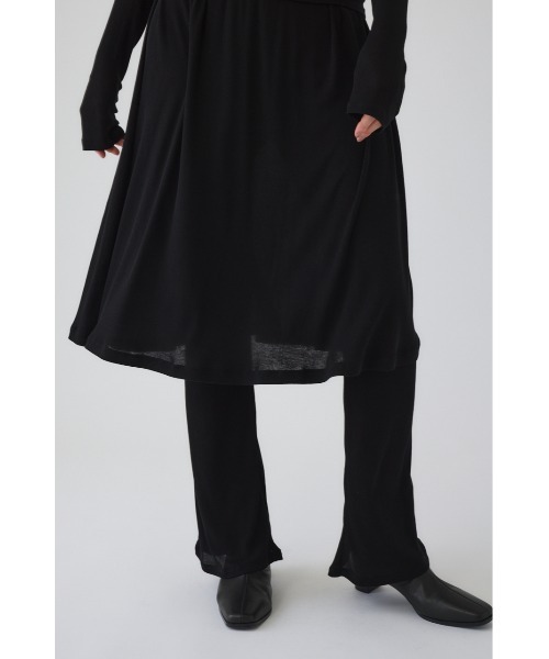 RIM.ARK（リムアーク）の「Fluffy touch jersey set tops フラフィータッチジャージーセットトップス（Tシャツ/カットソー・レディース・チャコールグレー/ブラック・FREE）」の13枚目の写真