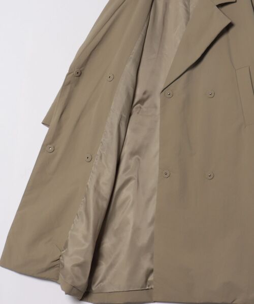 CLANE(クラネ)の「CLANE/クラネ/COLOR DOWN CHESTER COAT(ダウンジャケット/コート・レディース・ブラック/カーキ・1)」の4枚目の写真