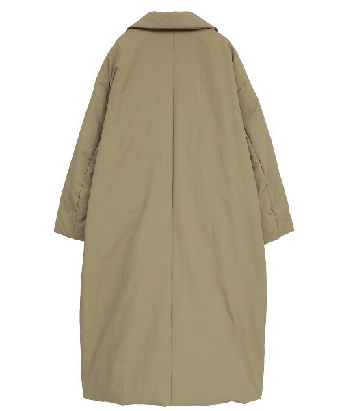 CLANE(クラネ)の「CLANE/クラネ/COLOR DOWN CHESTER COAT(ダウンジャケット/コート・レディース・ブラック/カーキ・1)」の8枚目の写真