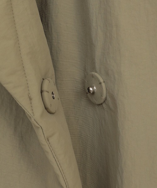 CLANE(クラネ)の「CLANE/クラネ/COLOR DOWN CHESTER COAT(ダウンジャケット/コート・レディース・ブラック/カーキ・1)」の13枚目の写真