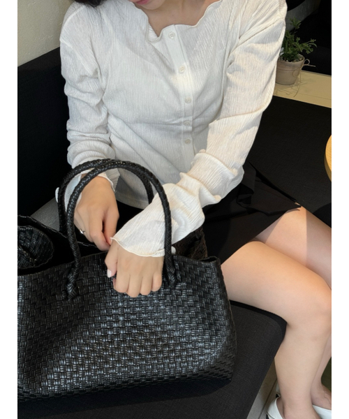 ORTICA（オルティカ）の「[Handmade] Pasar Bag - Black XL（トートバッグ・レディース・その他・FREE）」の4枚目の写真