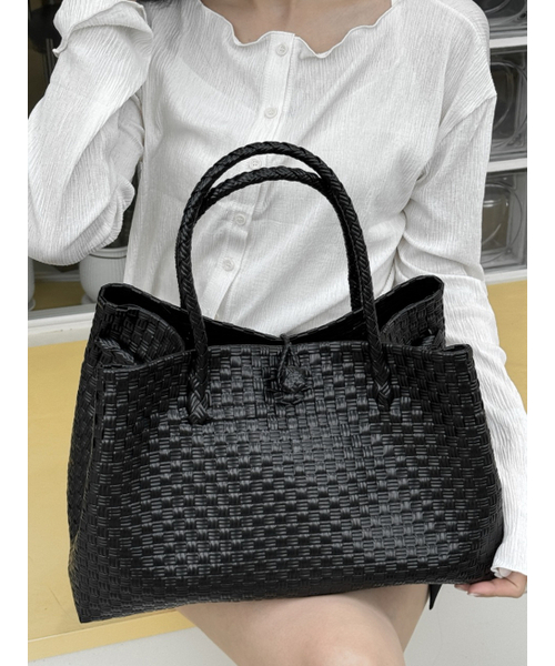 ORTICA（オルティカ）の「[Handmade] Pasar Bag - Black XL（トートバッグ・レディース・その他・FREE）」の6枚目の写真