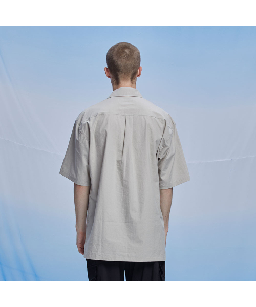 BALANT（バラント）の「オープンカラークラシックラベルシャツ - ベージュ（シャツ/ブラウス・メンズ・その他・MEDIUM/LARGE）」の3枚目の写真