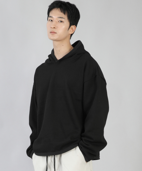 SAINTCREW(セントクルー)の「ミニマルオーバーサイズフードパーカー MOH-867 ブラック(パーカー・メンズ・その他・MEDIUM/LARGE/X-LARGE)」の13枚目の写真