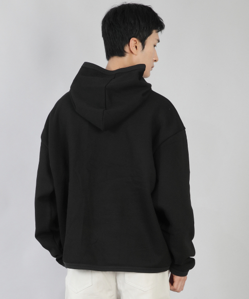 SAINTCREW(セントクルー)の「ミニマルオーバーサイズフードパーカー MOH-867 ブラック(パーカー・メンズ・その他・MEDIUM/LARGE/X-LARGE)」の14枚目の写真