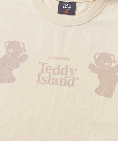 TEDDYISLAND（テディアイランド）の「ダンシングテディ 半袖 アイボリー（Tシャツ/カットソー・メンズ・その他・MEDIUM/LARGE）」の5枚目の写真