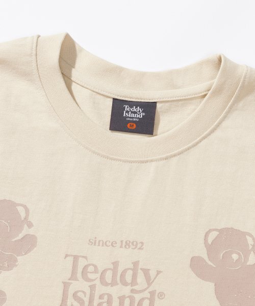 TEDDYISLAND（テディアイランド）の「ダンシングテディ 半袖 アイボリー（Tシャツ/カットソー・メンズ・その他・MEDIUM/LARGE）」の6枚目の写真