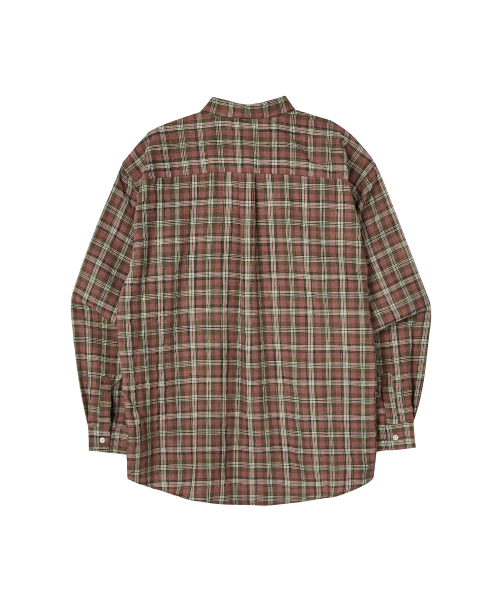 AKECII(アケシ)の「トモチェックシャツ-ピンク(シャツ/ブラウス・メンズ・その他・MEDIUM/LARGE)」の5枚目の写真