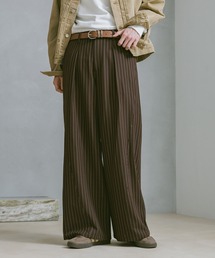 RAGEBLUE | CURVE SEAM WIDE SLACKS / カーブシームワイドスラックス(スラックス)