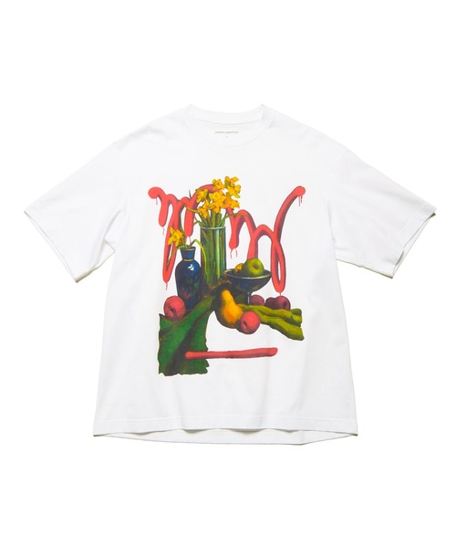uniform experiment(ユニフォームエクスペリメント)の「MICHAEL CHERNO: NARCISSUS TEE(Tシャツ/カットソー・メンズ・ブラック/ホワイト・3/2/1/5/4)」の2枚目の写真