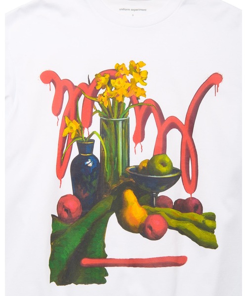 uniform experiment(ユニフォームエクスペリメント)の「MICHAEL CHERNO: NARCISSUS TEE(Tシャツ/カットソー・メンズ・ブラック/ホワイト・3/2/1/5/4)」の7枚目の写真