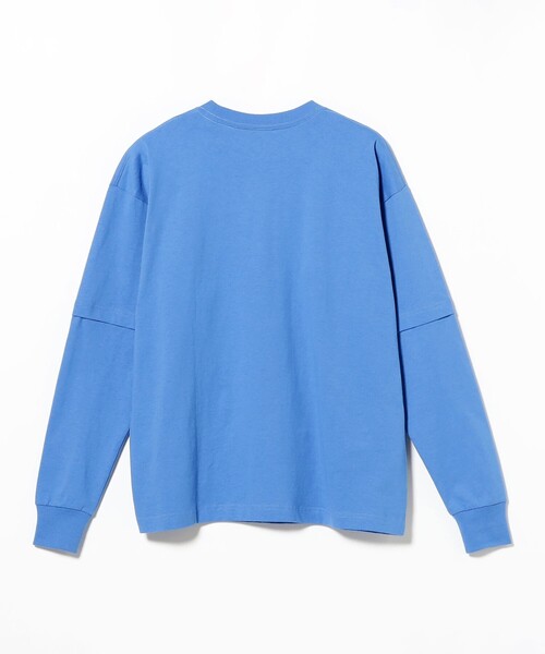 Champion(チャンピオン)の「【別注】Champion / フェイク レイヤード ロングスリーブ Tシャツ(Tシャツ/カットソー・メンズ・ホワイト/ブルー/ブラック・XL/L/M/S)」の20枚目の写真