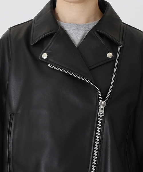 追加2》レザー ショートライダースジャケット（ライダースジャケット