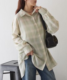 チェック2WAYシャツ