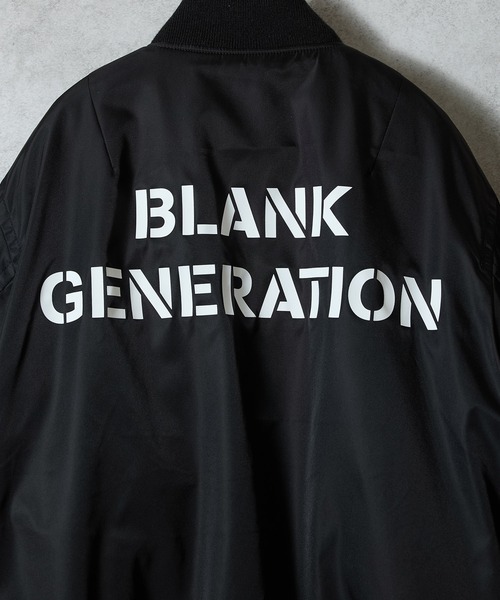 HAND PAINTED PRINTED MA-1 JACKET / ハンドペイント プリント エム