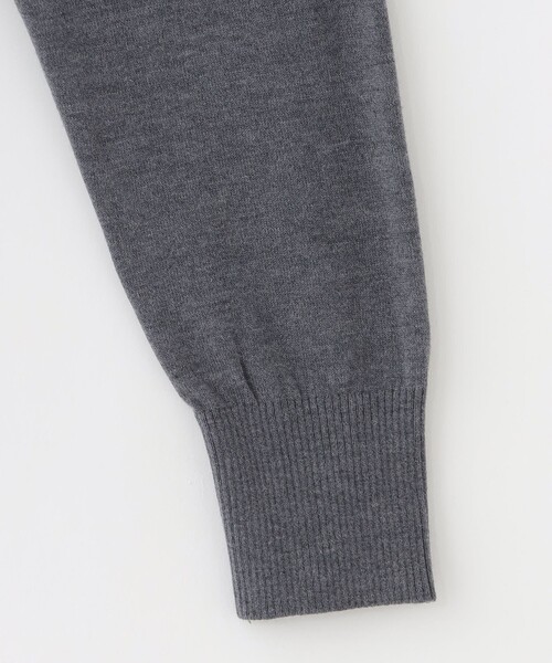 MACKINTOSH PHILOSOPHY（ﾏｯｷﾝﾄｯｼｭ ﾌｨﾛｿﾌｨｰ）の「【WEB&一部店舗限定】リラクシーハイゲージニットプルオーバー（ニット/セーター・レディース・ダークネイビー/チャコールグレー/ベージュ系その他4・38）」の6枚目の写真