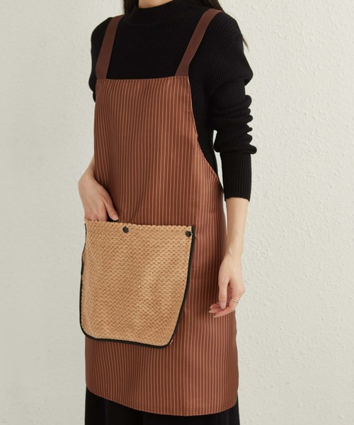 セール】タオル外し可能 バッククロスエプロン（つなぎ/オールインワン