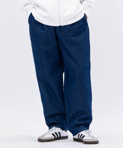 JOHN'S CLOSET（ジョンズクローゼット）の「【3】リラックスフィット ワンタック チノ/デニム シェフパンツ（チノパンツ・メンズ・ブラック/スミクロ/カーキ/ブルー/ネイビー/ベージュ・X-LARGE/LARGE/MEDIUM）」の5枚目の写真