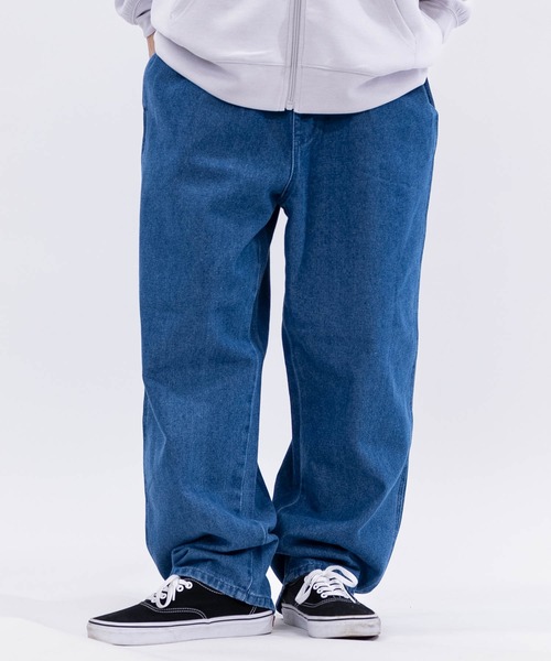 JOHN'S CLOSET（ジョンズクローゼット）の「【3】リラックスフィット ワンタック チノ/デニム シェフパンツ（チノパンツ・メンズ・ブラック/スミクロ/カーキ/ブルー/ネイビー/ベージュ・X-LARGE/LARGE/MEDIUM）」の6枚目の写真