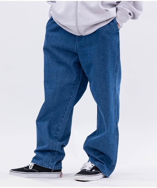 JOHN'S CLOSET（ジョンズクローゼット）の「【3】リラックスフィット ワンタック チノ/デニム シェフパンツ（チノパンツ・メンズ・ブラック/スミクロ/カーキ・X-LARGE/LARGE/MEDIUM）」の15枚目の写真