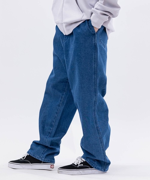 JOHN'S CLOSET（ジョンズクローゼット）の「【3】リラックスフィット ワンタック チノ/デニム シェフパンツ（チノパンツ・メンズ・ブラック/スミクロ/カーキ・X-LARGE/LARGE/MEDIUM）」の16枚目の写真