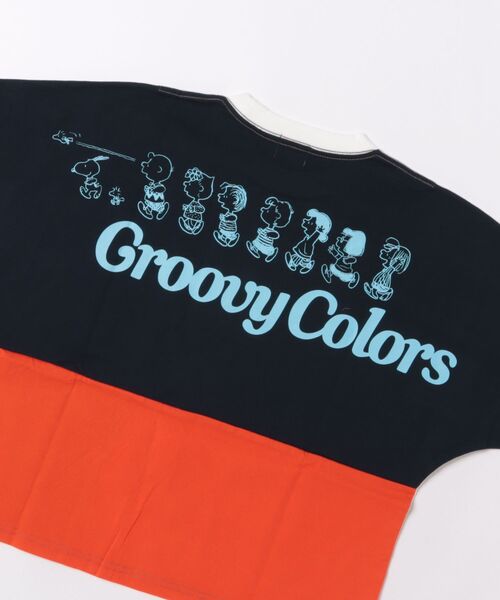 GROOVY COLORS(グルービーカラーズ)の「SNOOPY ALL STAR Wide Tee(Tシャツ/カットソー・キッズ・マルチ・125/115)」の3枚目の写真