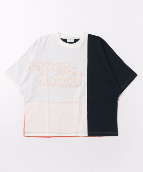 GROOVY COLORS(グルービーカラーズ)の「SNOOPY ALL STAR Wide Tee(Tシャツ/カットソー・キッズ・マルチ・125/115)」の5枚目の写真