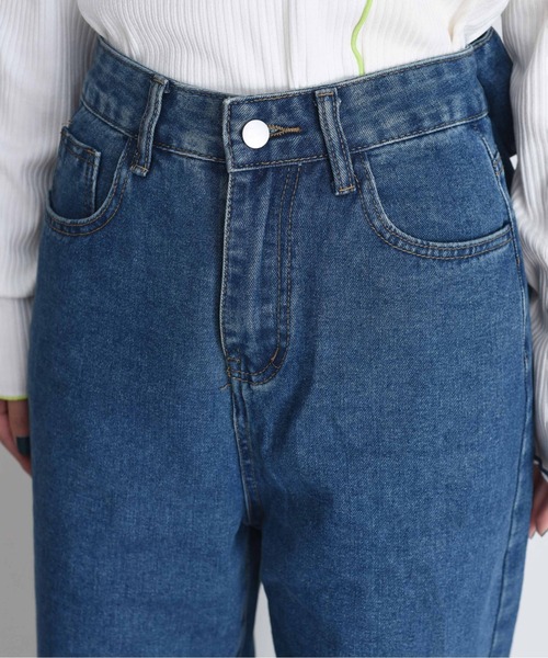 Eimee Law(エイミーロウ)の「バックリボンディテールストレートデニム(デニムパンツ・レディース・ブルー・SMALL/MEDIUM)」の13枚目の写真