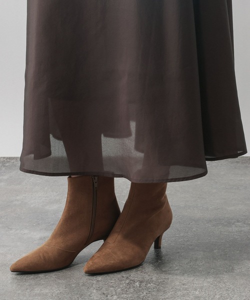 GLOBAL WORK(グローバルワーク)の「ヴィンテージライクフレアスカート/601006(スカート・レディース・ブラウン/グレイッシュベージュ・REGULAR/SHORT)」の19枚目の写真