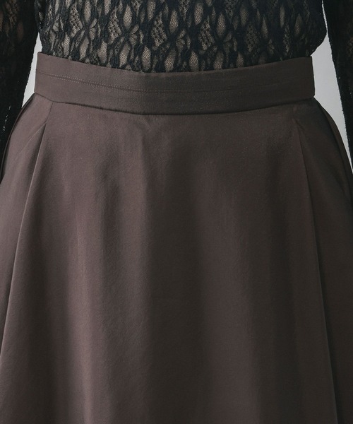 GLOBAL WORK(グローバルワーク)の「ヴィンテージライクフレアスカート/601006(スカート・レディース・ブラウン/グレイッシュベージュ・REGULAR/SHORT)」の16枚目の写真