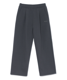 スモールレタリングワンタックワイドスウェットパンツ MP9PU979_CHARCOAL