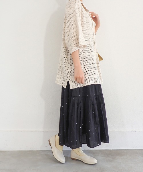 あしながおじさん（アシナガオジサン）の「1610051（スリッポン・レディース・アイボリー/ブラック・24.5cm/24cm/23.5cm/23cm/22.5cm）」の14枚目の写真