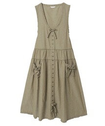 PINK HOUSE | ダンガリージャンパースカート(ワンピース)