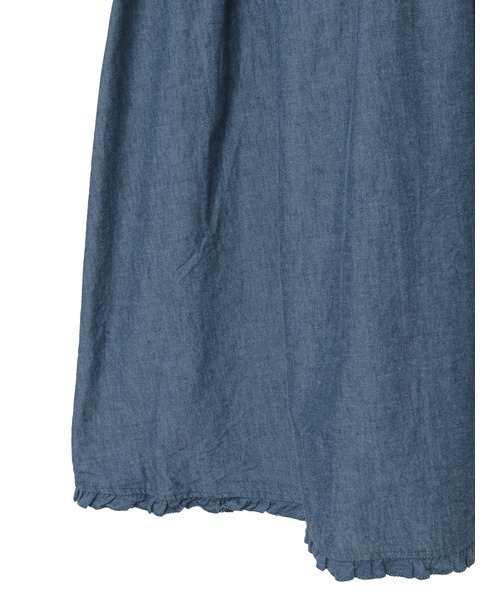 PINK HOUSE（ピンクハウス）の「ダンガリージャンパースカート（ワンピース・レディース・ホワイト/ブラック/レッド/カーキ/ピンク/インディゴブルー・フリー）」の17枚目の写真