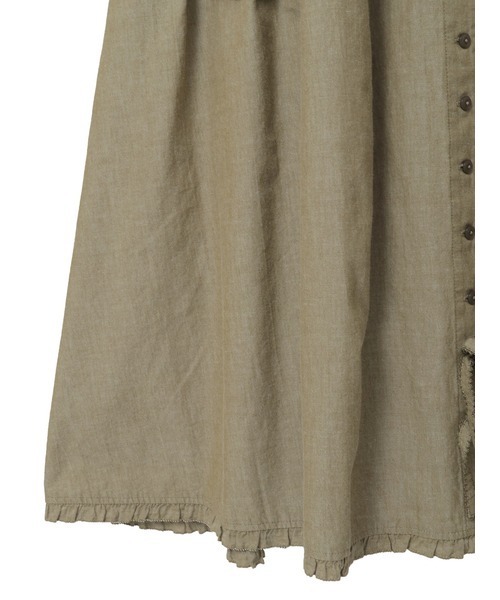 PINK HOUSE（ピンクハウス）の「ダンガリージャンパースカート（ワンピース・レディース・ホワイト/ブラック/レッド/カーキ/ピンク/インディゴブルー・フリー）」の21枚目の写真