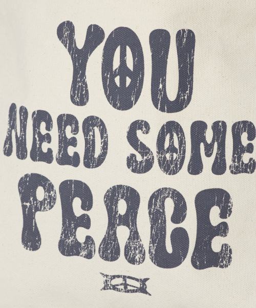 CRITIC(クリティック)の「YOU NEED SOME PEACE MAIL BAG IVORY(メッセンジャーバッグ・レディース・その他・FREE)」の2枚目の写真