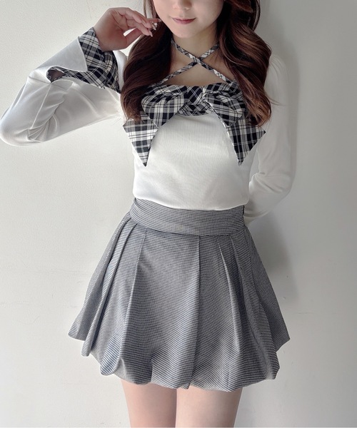 one way（ワンウェイ）の「リボントップス（Tシャツ/カットソー・レディース・ブラック/ブラック系その他/ネイビー/ホワイト・FREE）」の20枚目の写真