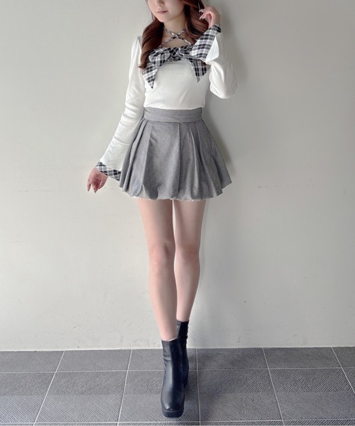 one way（ワンウェイ）の「リボントップス（Tシャツ/カットソー・レディース・ブラック/ブラック系その他/ネイビー/ホワイト・FREE）」の21枚目の写真